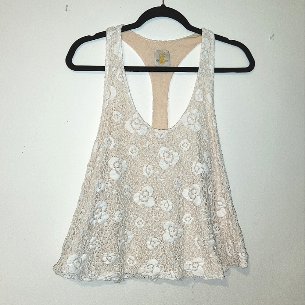 Knit hippy/ festival top